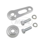 Uchwyt licznika, obrotomierza + podkładka śruby lagi SIMSON S51 chrom /MZA/