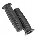 Guma kierownicy ROMET, KOMAR prawa + lewa czarna kpl.  (wzór org.)