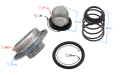 ZK1025 c - Filtr oleju + sprężyna + korek 4T GY6 50cc kpl.jpg