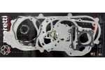Uszczelki 4T GY6 silnika kpl. 80ccm 400mm /MORETTI/