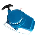 ZW7450-14 c - Pokrywa szarpaka Pocket Bike ALU typ-1 MORETTI niebieska.webp
