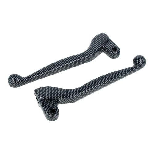 S800100-02 - 80010C - Dźwignia hamulca + sprzęgła SIMSON aluminiowa carbon MZA.webp