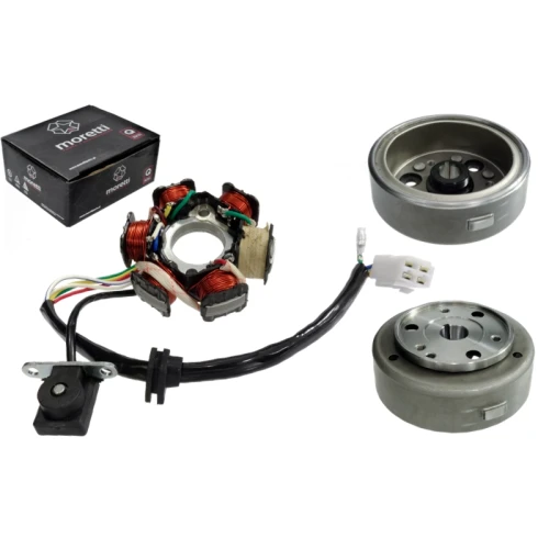 ZE4600-3 a - Stator ATV 110 125 + magneto MORETTI.webp