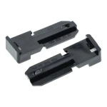 Uchwyt lampy przód SIMSON S53, S83 /MZA/ czarny kpl.