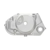 Pokrywa silnika SIMSON S51 lewa 4B na obrotomierz aluminiowa /MZA/ ORG srebrny metalik