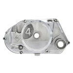 Pokrywa silnika SIMSON S51 lewa 4B na obrotomierz aluminiowa /MZA/ ORG polerowana