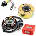 ZE4412-3 a - Stator 4T GY6 125cc skuter atv, 11-cewek 6-przewodów Power Force.webp