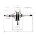 ZY1425-1 bi - Wał korbowy skuter 4T GY 125cc MORETTI.webp