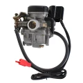 ZG1450-35 a - Gaźnik skuter 4T GY6 50ccm plastikowa pokrywka Power Force.webp