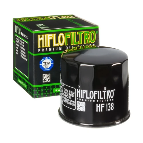 AF2138-0 a - Filtr oleju Hiflo Filtro HF138 Aprilia 660-1100, Arctic Cat 400-500, Kymco MXU 375 400 450, Suzuki 250-1800.webp