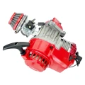 ZY04107-3 b - Silnik 2T Pocket Bike, mini cross, mini quad atv 60cc automat MORETTI wzmocniony tuning czerwony.webp