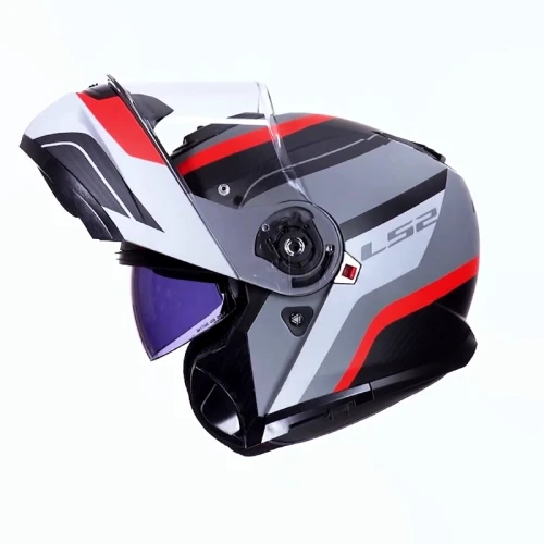 Kask szczękowy LS2 FF908 STROBE II MONZA black-grey-red 1.webp