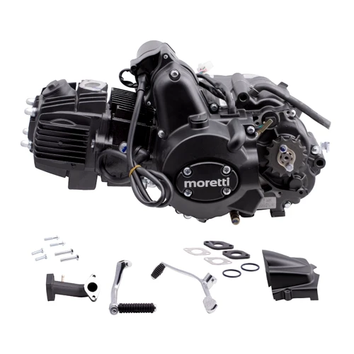 ZY02446-3 a - Silnik 4T motorower 110cc 152FMH, 4- biegowy czarny MORETTI.webp