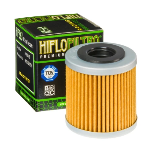 AF2563-0 a - Filtr oleju Hiflo Filtro HF563 Aprilia RS125 RXV450-550, Derbi Senda, Husqvarna.webp