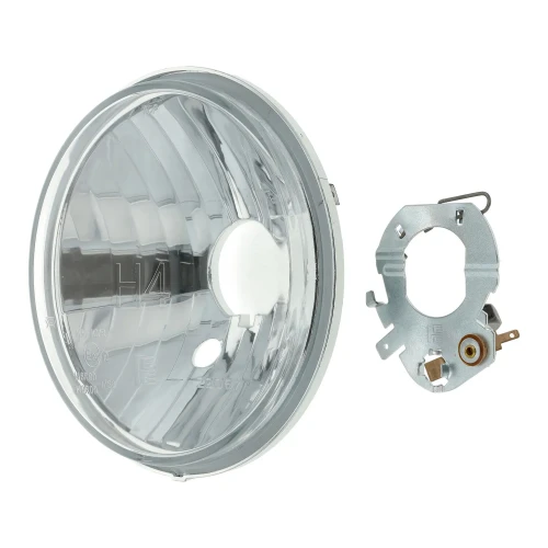 S391110-11 a - 11260-B-S - Wkład lampy przód SIMSON S51 S70 Halogen H4 MZA szkło gładkie.webp