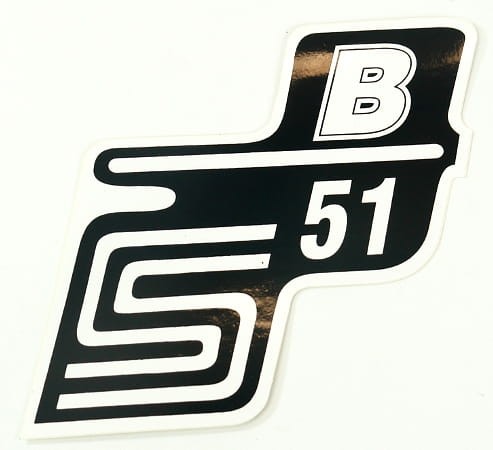 naklejka simson dekla S51B biała .JPG