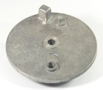 Dekiel koła SIMSON tył aluminiowy - bez otworu na czujnik stopu