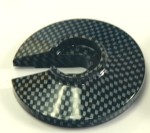 Pierścień amortyzatora tył SIMSON, MZ duży ALU carbon