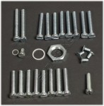 Śruby SIMSON S51 silnika kpl. /MZA/