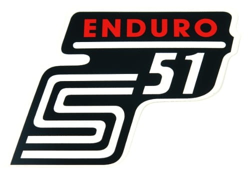 naklejka dekla simson enduro czerwona.JPG