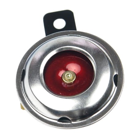 sygnał klakson dźwiękowy 12v 6v srebrny.JPG