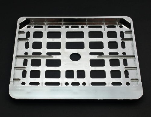 ramka pod tablicę rejestracyjną motocyklowa chrom.JPG