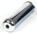 Końcówka tłumika SIMSON chrom + wkład /MZA/