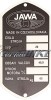 Tabliczka znamionowa JAWA 20P Pancerka