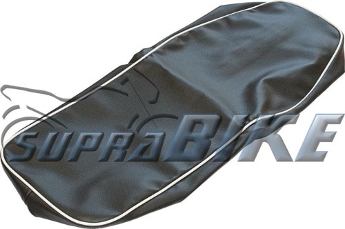 Pokrowiec siedzenia SHL czarny,żyłka biała DeLux.jpg