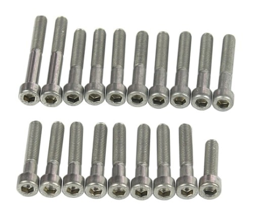 komplet śrub śruby silnika simson s51 s70 sr50 sr80 nierdzewne a2.JPG