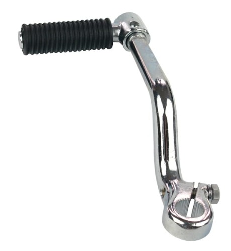 dźwignia startera rozrusznika kopnik kopniak wsk wsk125 wsk 125 chrom  guma dźwigni.JPG