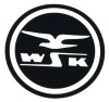 Naklejka WSK okrągła czarna