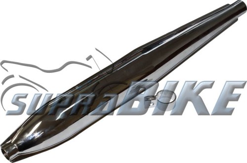 tłumik WSK125 chrom z obejmą TAJ.jpg