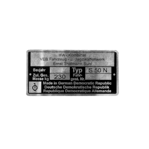 S204720 - Tabliczka znamionowa SIMSON S50 N.jpg